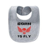 Thumbnail for Born To Fly SKELETON Designed Baby Saliva & Feeding Towels