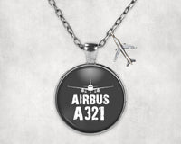 Thumbnail for Airbus A321 & Plane Designed Necklaces