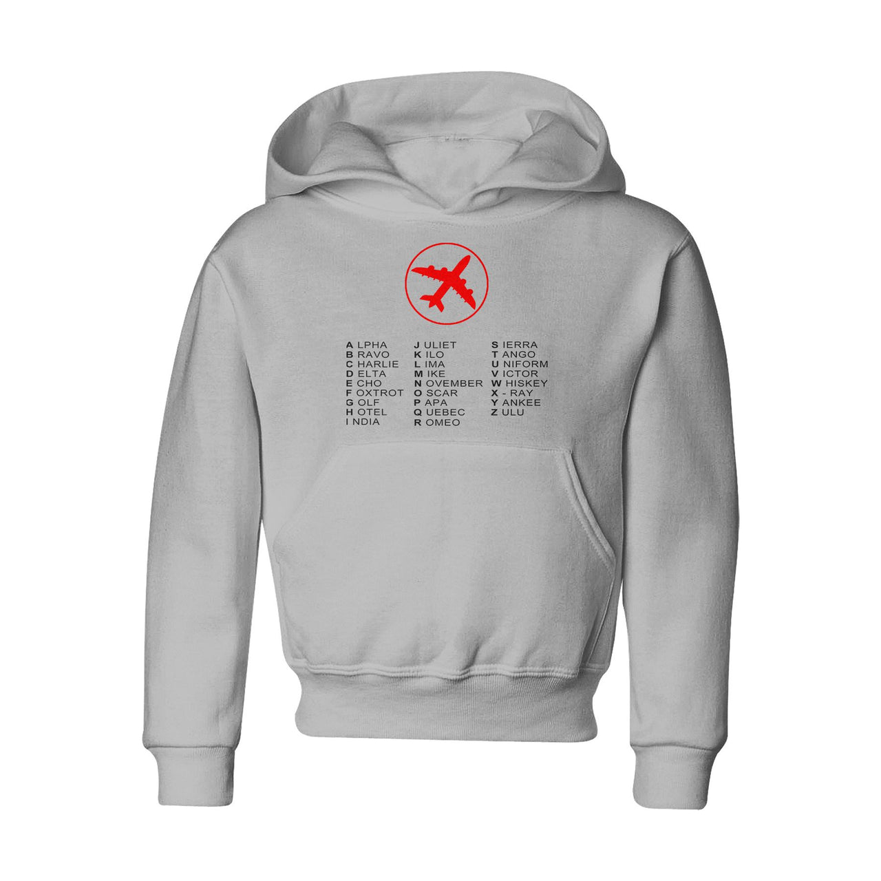 Aviation Alphabet 2 Designed "CHILDREN" Hoodies