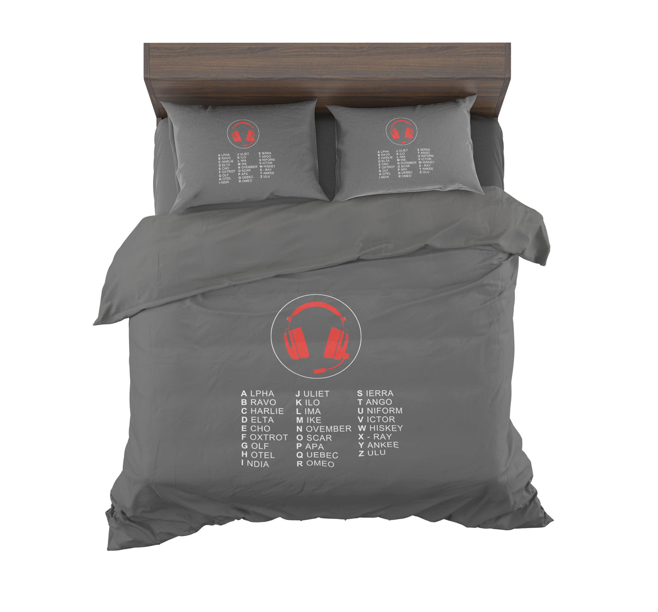 Aviation Alphabet 3 Designed Bedding Sets