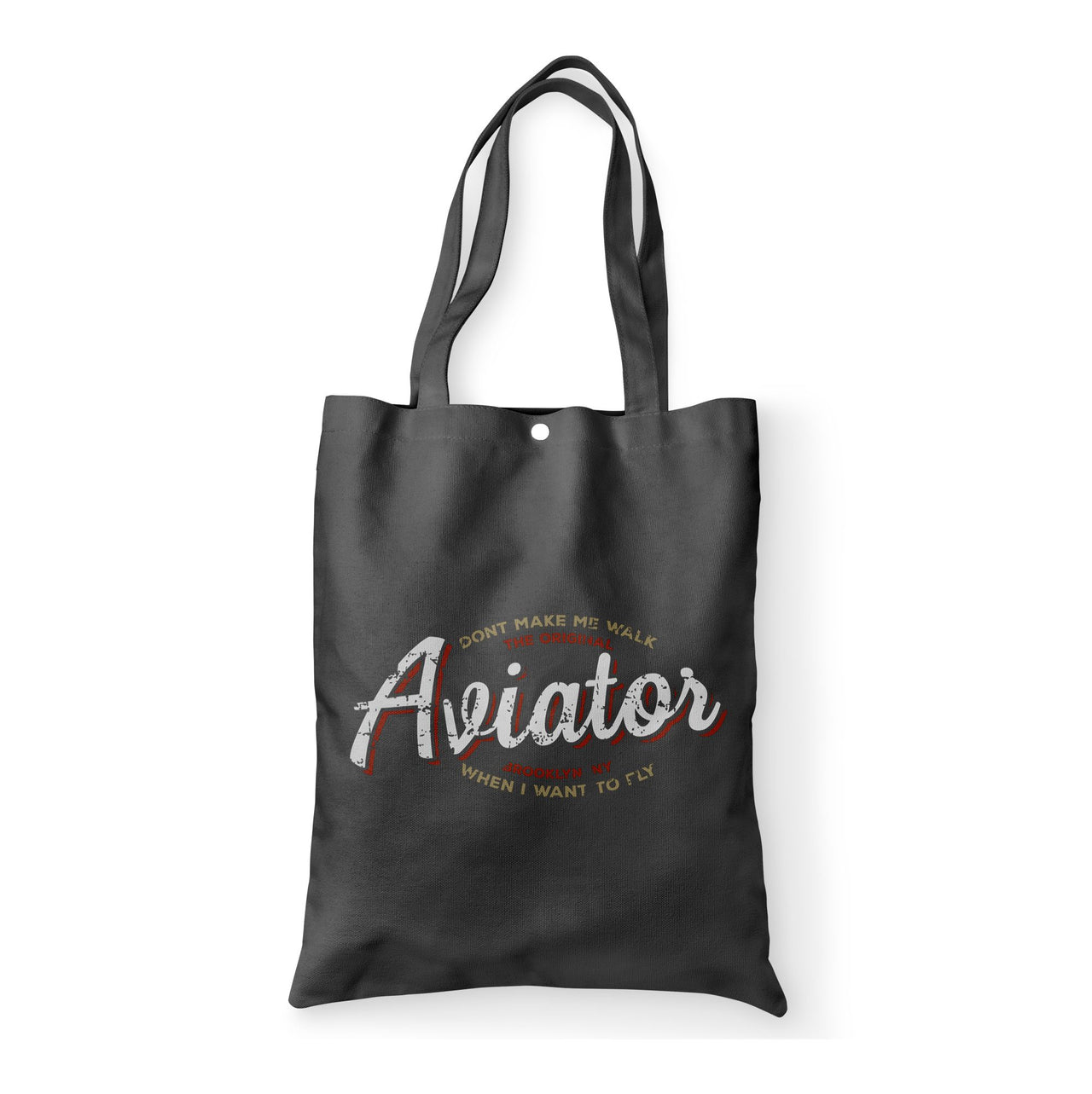 Aviator - Dont Make Me Walk Designed Tote Bags