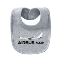 Thumbnail for The Airbus A220 Designed Baby Saliva & Feeding Towels