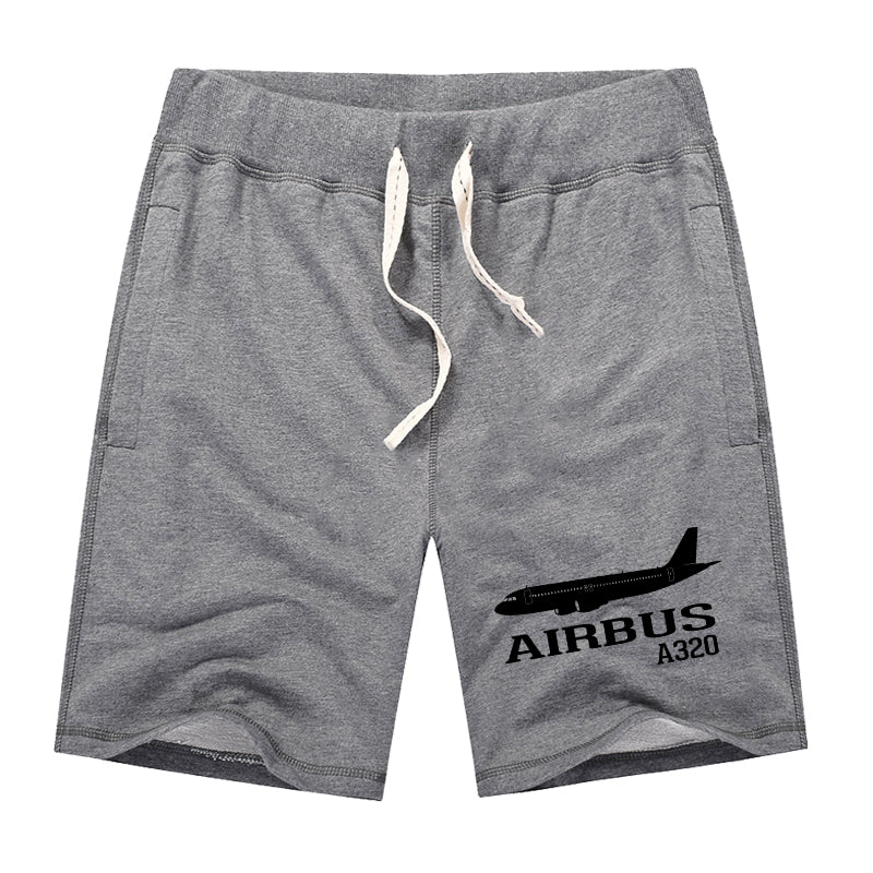 Airbus A320 Printed Designed Cotton Shorts