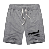 Thumbnail for Airbus A320 Printed Designed Cotton Shorts