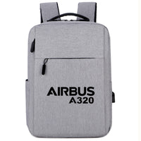 Thumbnail for Airbus A320 & Text Designed Super Travel Bags