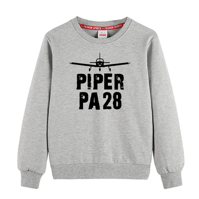 Piper PA28 & Plane Designed "CHILDREN" Sweatshirts