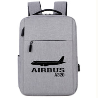 Thumbnail for Airbus A320 Printed Designed Super Travel Bags