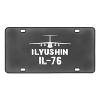 Thumbnail for ILyushin IL-76 & Plane Designed Metal (License) Plates