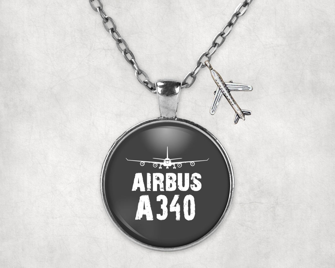 Airbus A340 & Plane Designed Necklaces