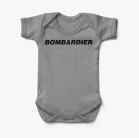 Thumbnail for Bombardier & Text Designed Baby Bodysuits