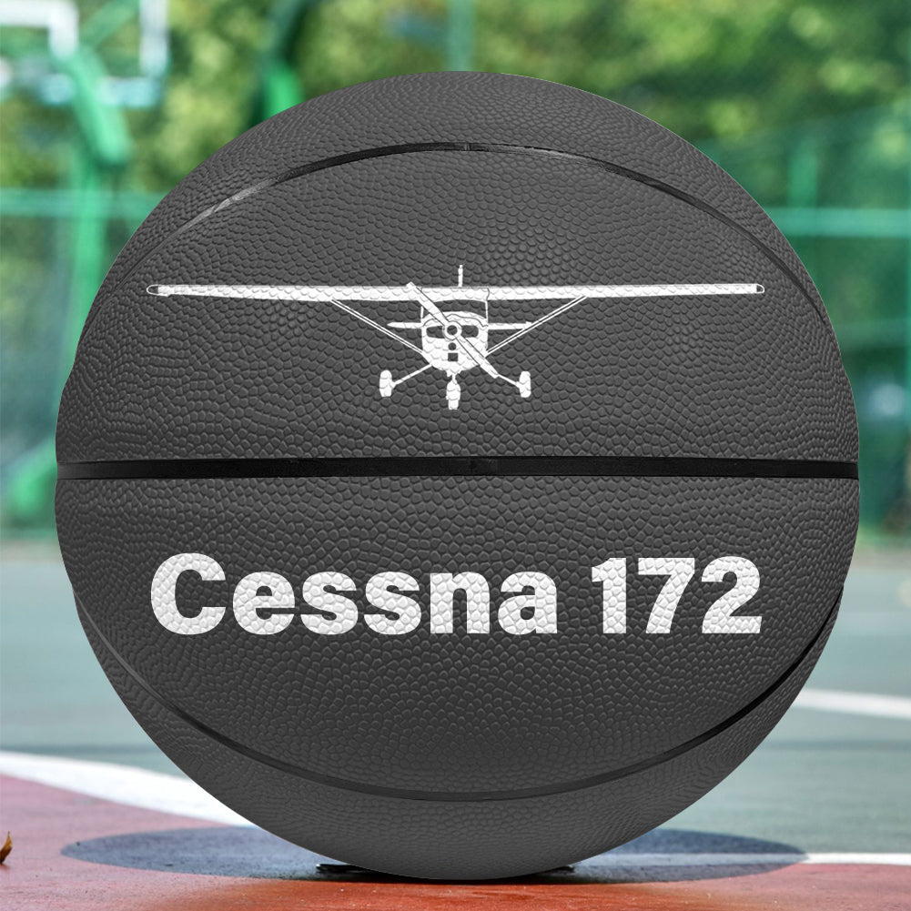 Cessna 172 Silhouette Designed Basketball