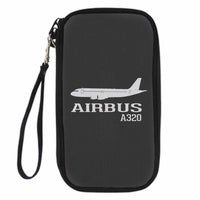 Thumbnail for Airbus A320 Printed Designed Travel Cases & Wallets