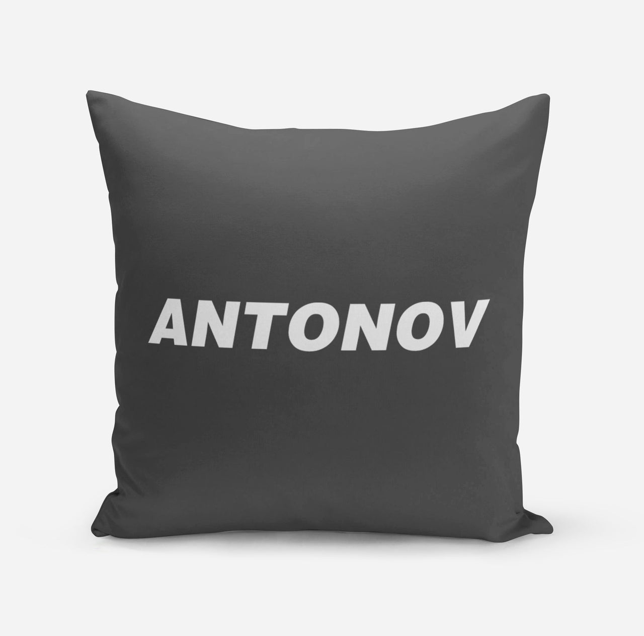 Antonov & Text Designed Pillows