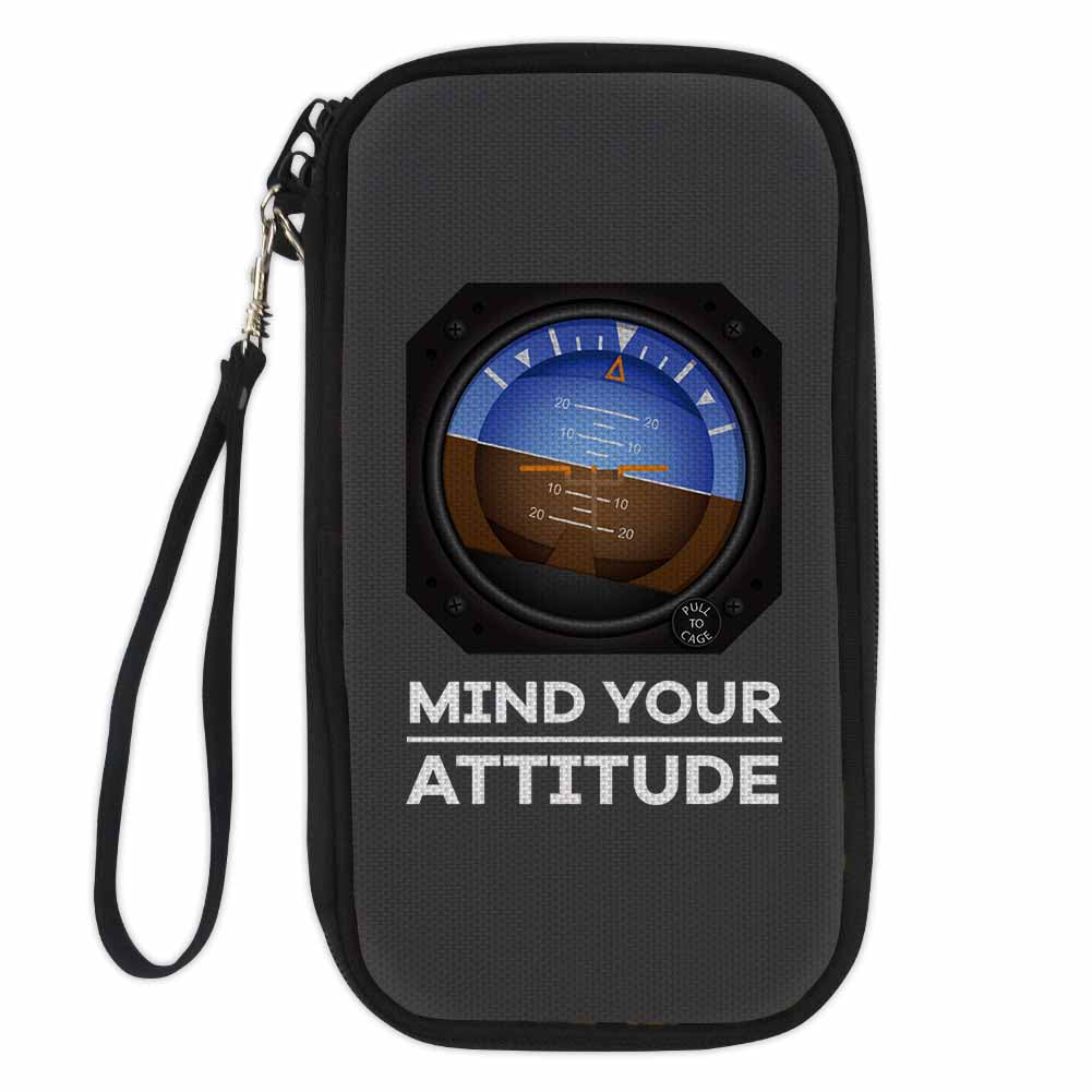 Mind Your Attitude Designed Travel Cases & Wallets