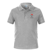 Thumbnail for Trust Me I'm a Pilot (Helicopter) Designed Children Polo T-Shirts