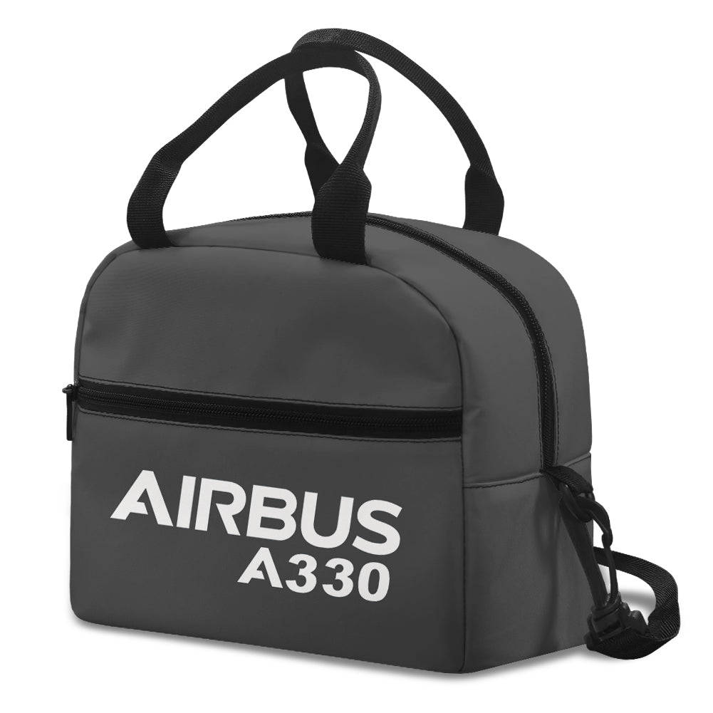 Airbus A330 & Text Designed Lunch Bags