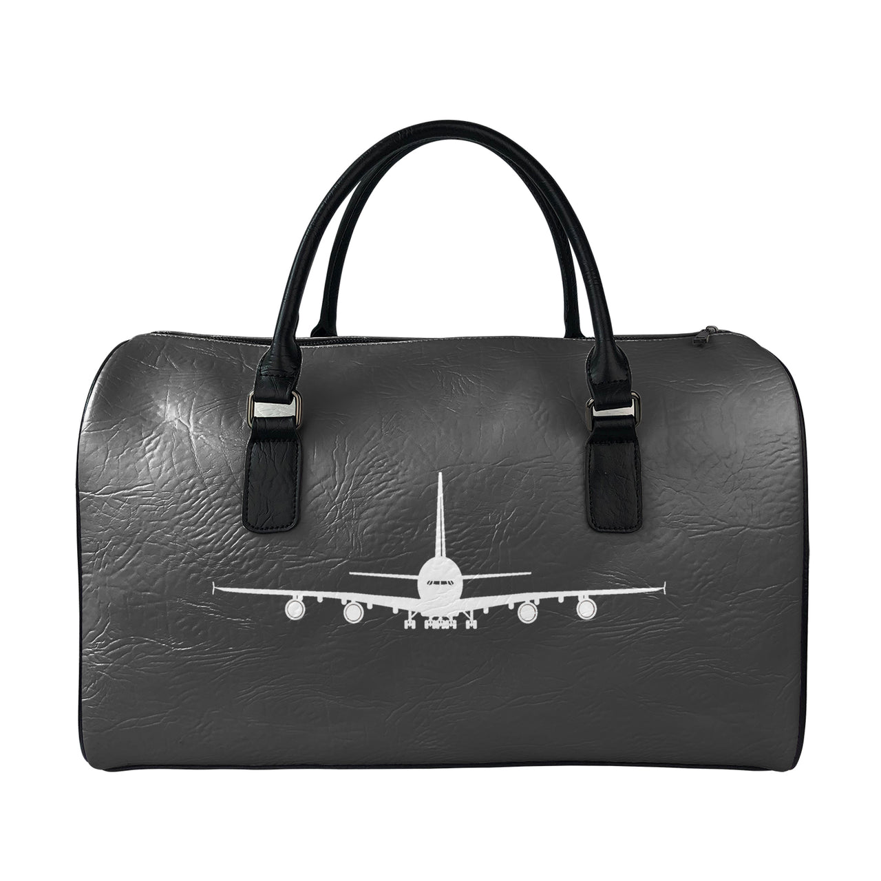 Airbus A380 Silhouette Designed Leather Travel Bag