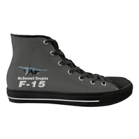 Thumbnail for The McDonnell Douglas F15 Designed Long Canvas Shoes (Men)