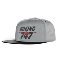 Thumbnail for Amazing Boeing 747 Designed Snapback Caps & Hats