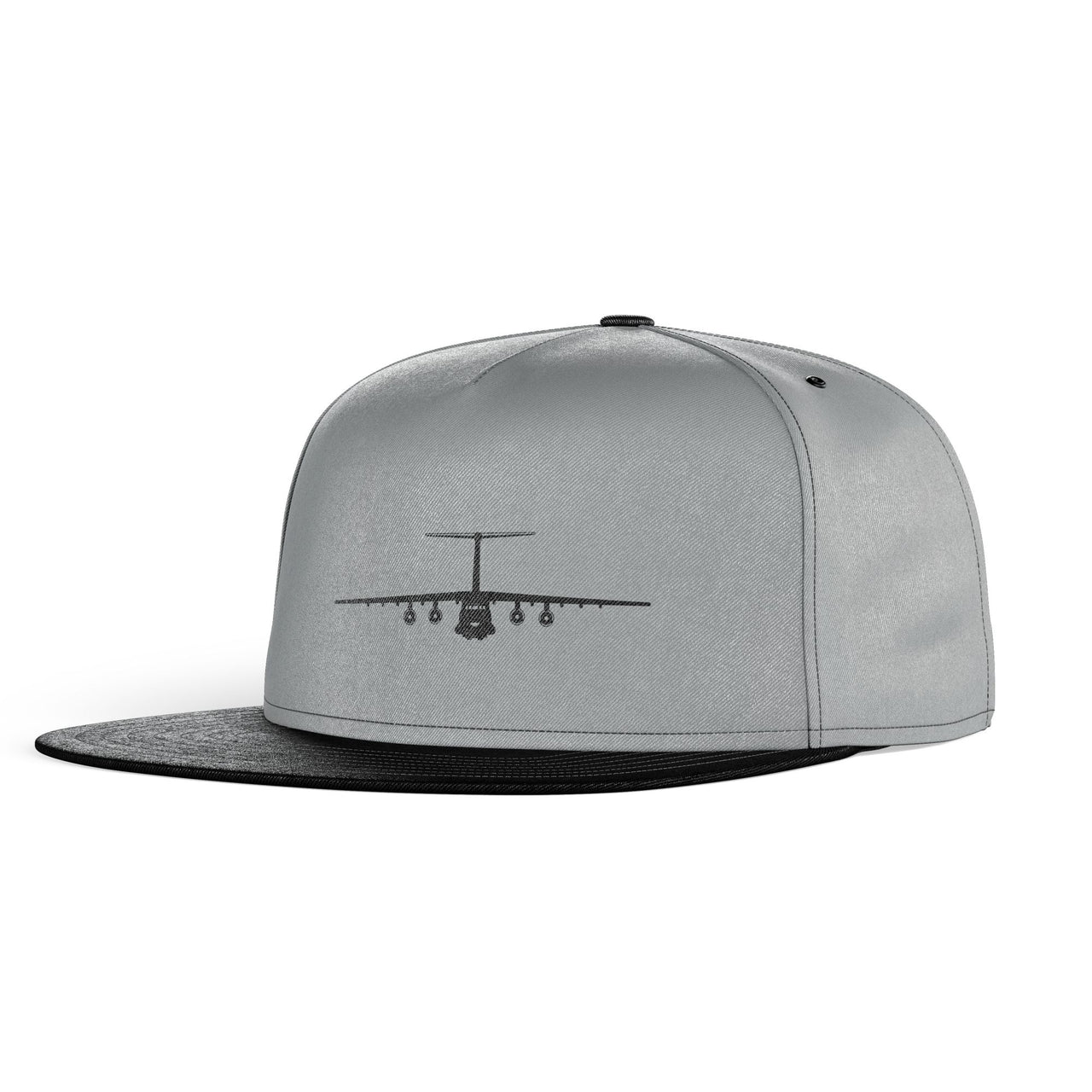 Ilyushin IL-76 Silhouette Designed Snapback Caps & Hats