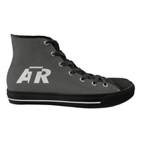 Thumbnail for ATR & Text Designed Long Canvas Shoes (Men)