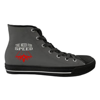 Thumbnail for The Need For Speed Designed Long Canvas Shoes (Men)