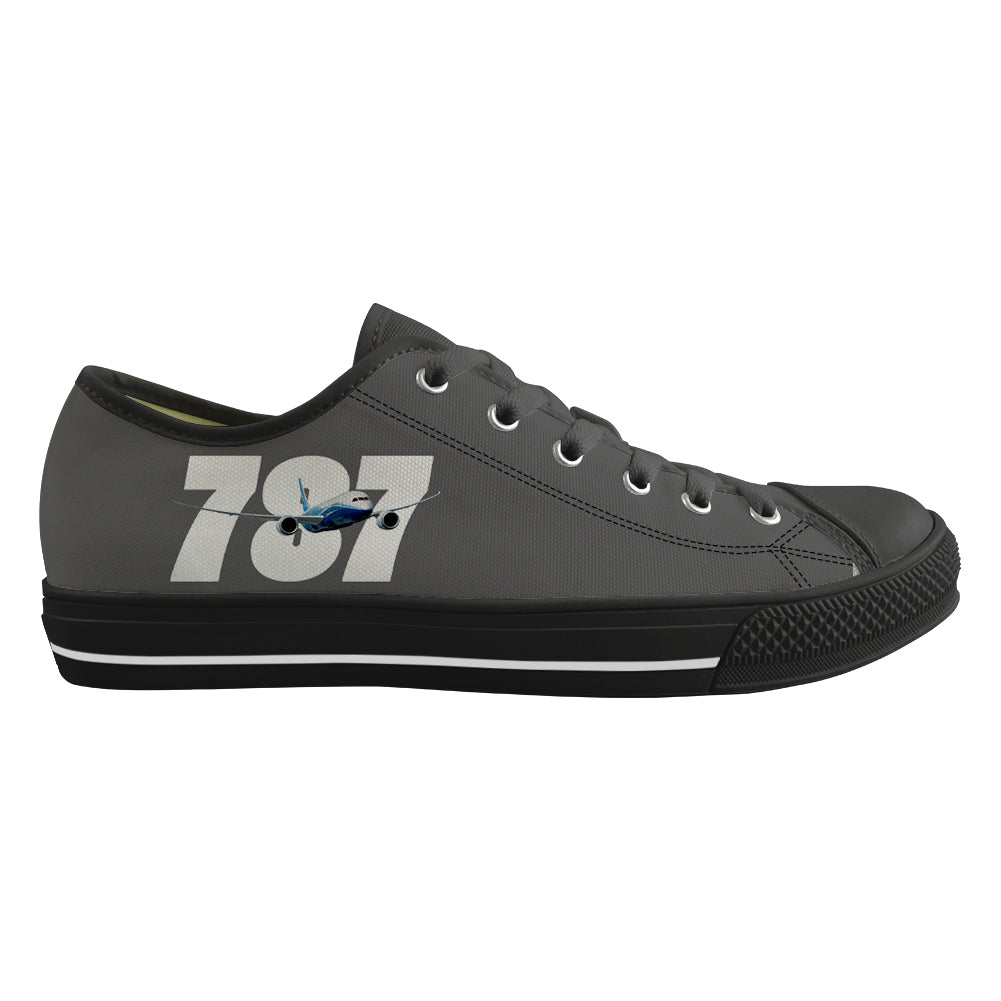 Super Boeing 787 Designed Canvas Shoes (Men)