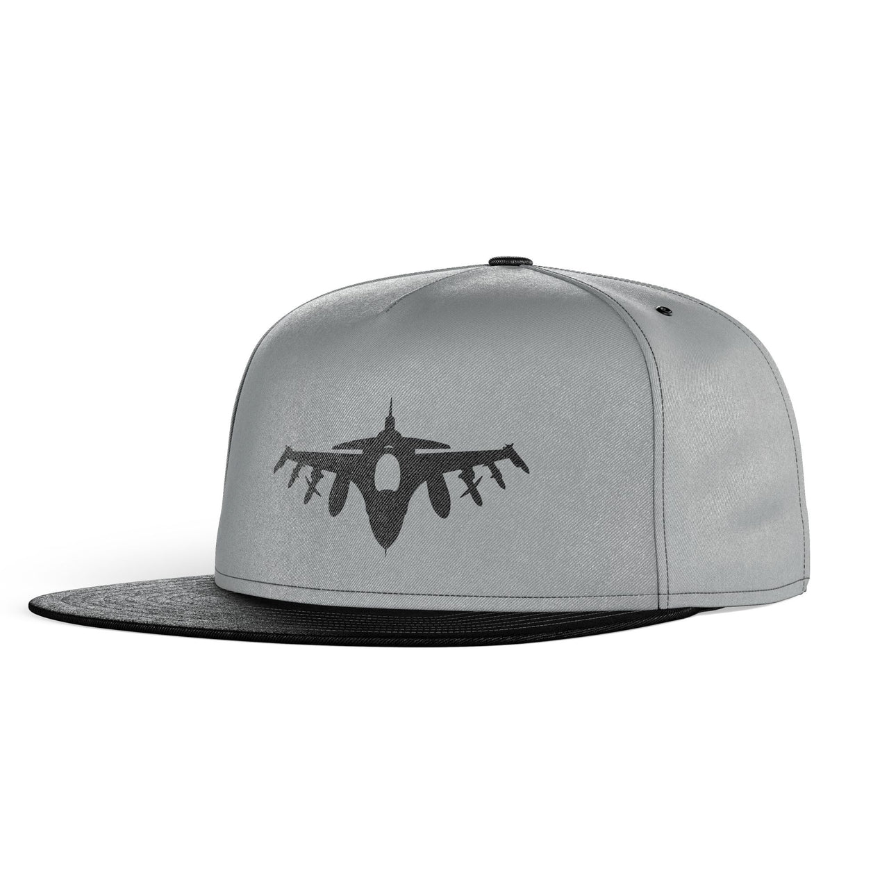 Fighting Falcon F16 Silhouette Designed Snapback Caps & Hats