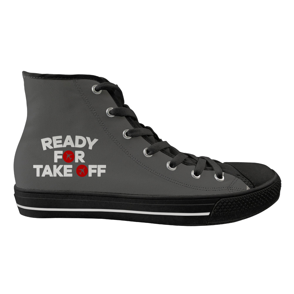 Ready For Takeoff Designed Long Canvas Shoes (Men)