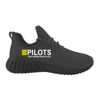 Thumbnail for Pilots They Know How To Fly Designed Sport Sneakers & Shoes (MEN)