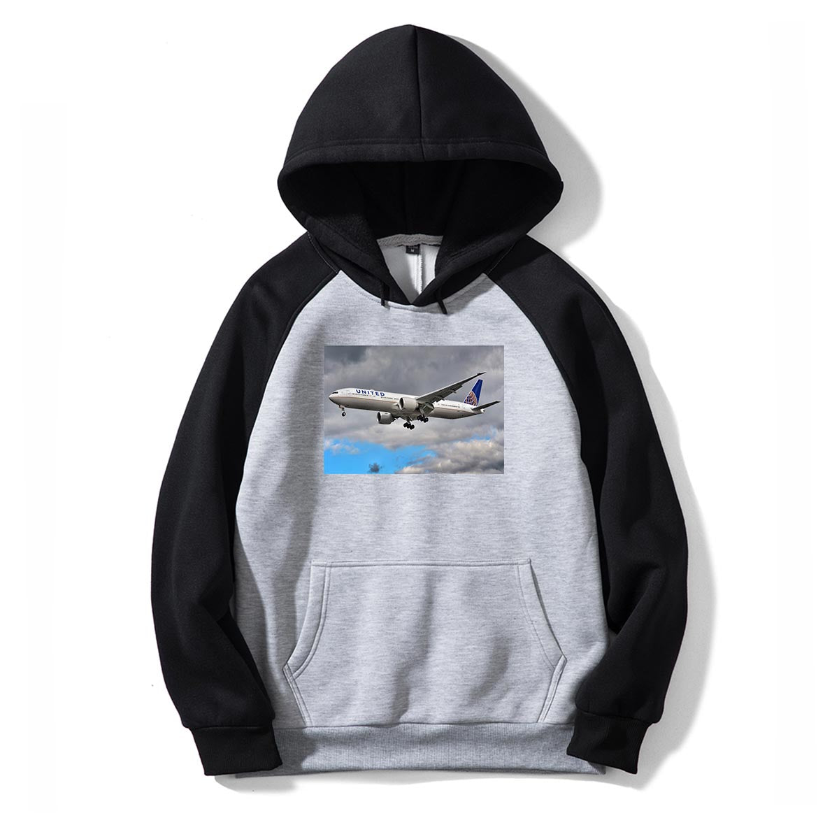 United Airways Boeing 777 Designed Colourful Hoodies