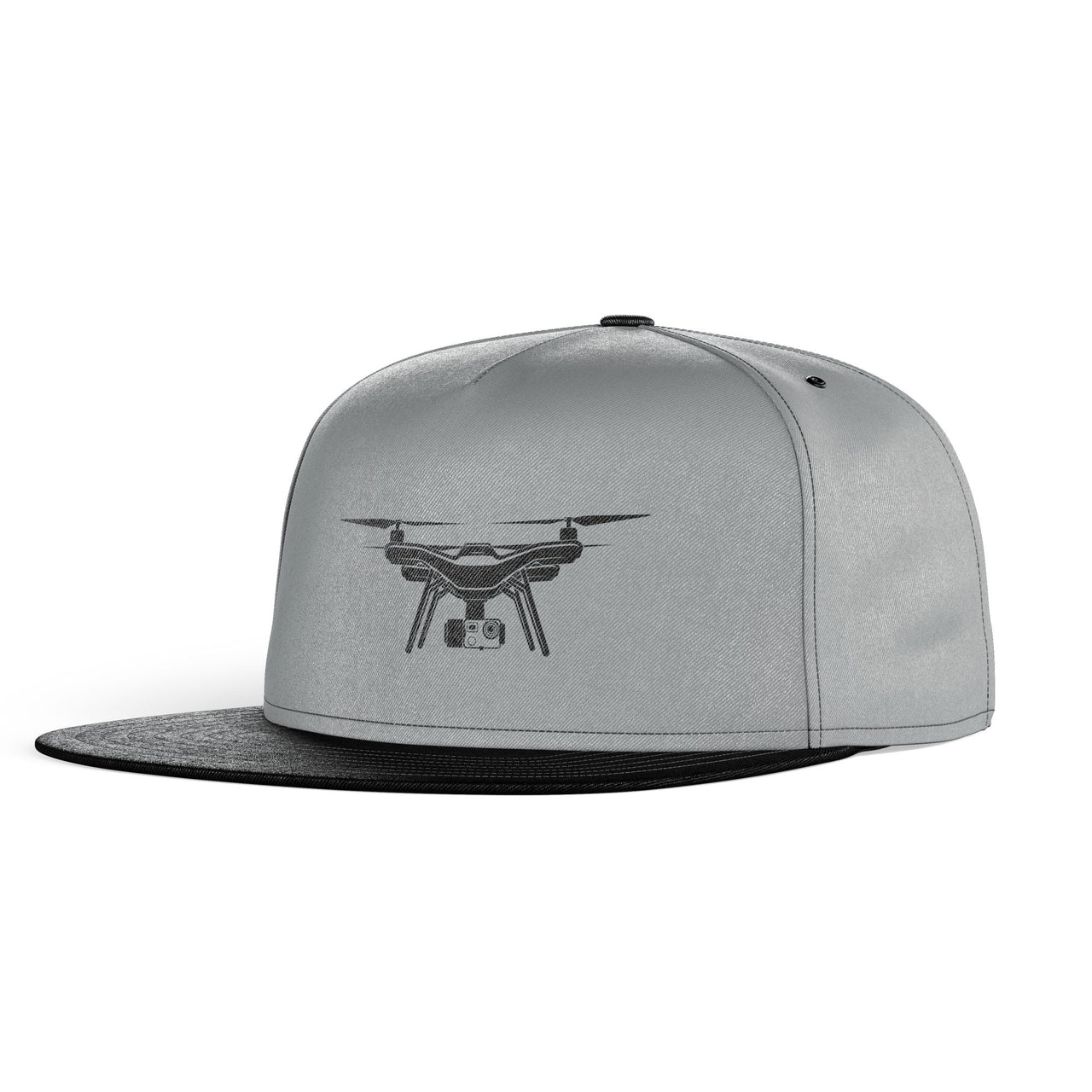 Drone Silhouette Designed Snapback Caps & Hats