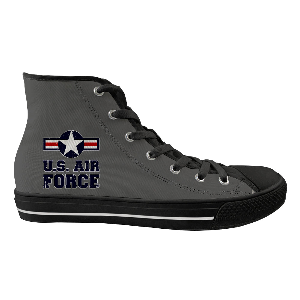 US Air Force Designed Long Canvas Shoes (Men)