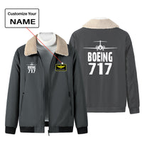 Thumbnail for Boeing 717 & Plane Designed Winter Bomber Jackets