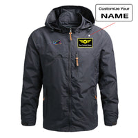 Thumbnail for Multicolor Airplane Designed Thin Stylish Jackets