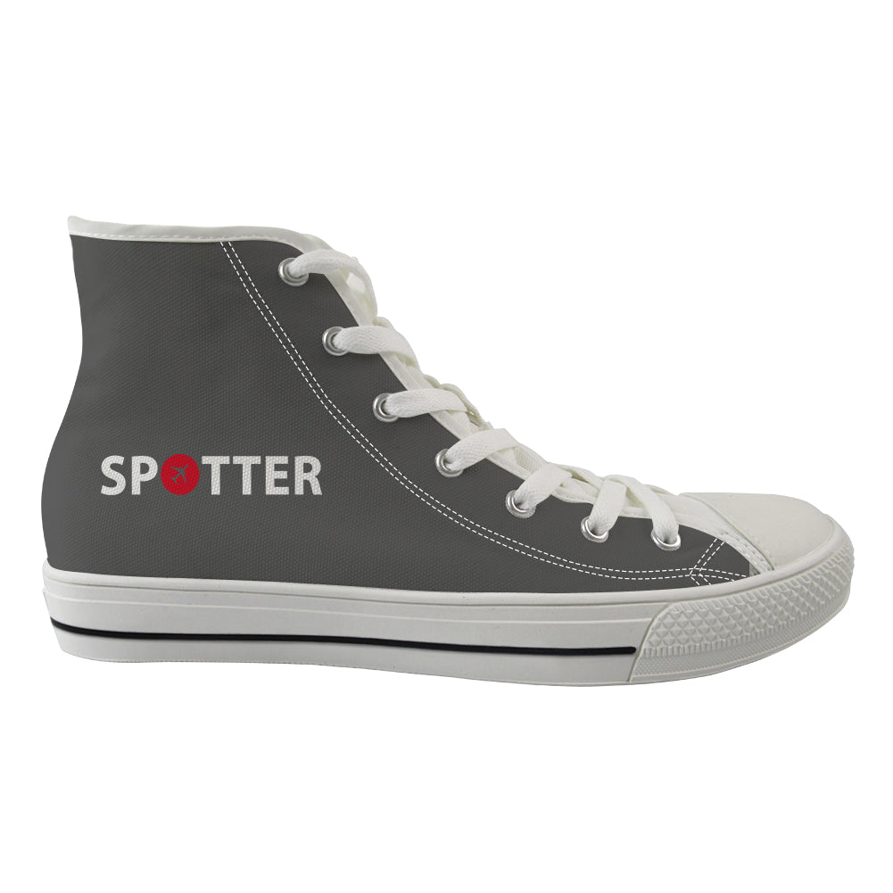 Spotter Designed Long Canvas Shoes (Men)