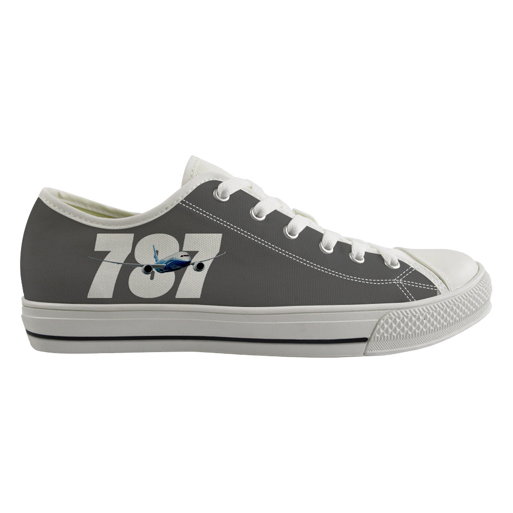 Super Boeing 787 Designed Canvas Shoes (Men)