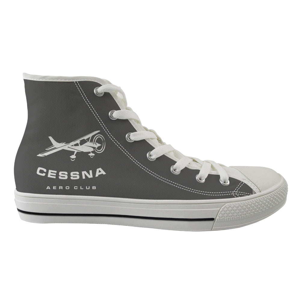 Cessna Aeroclub Designed Long Canvas Shoes (Men)