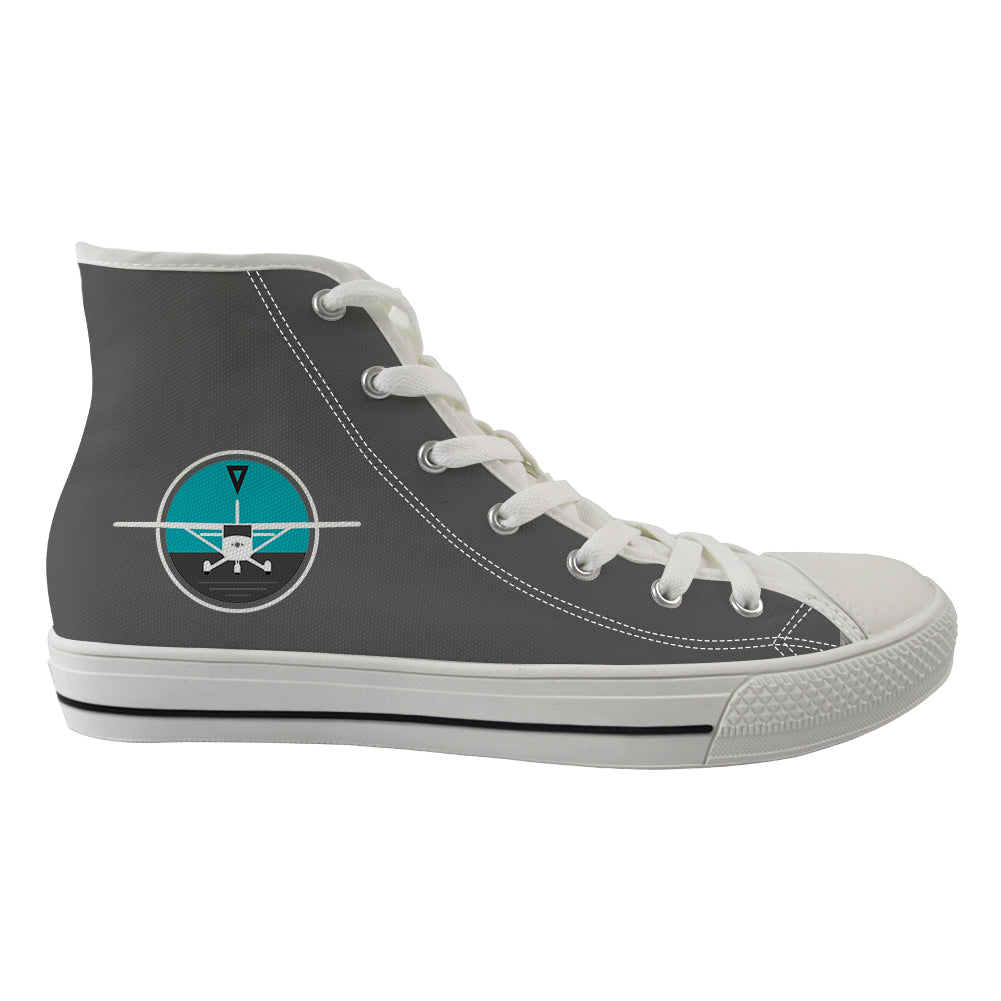 Cessna & Gyro Designed Long Canvas Shoes (Men)