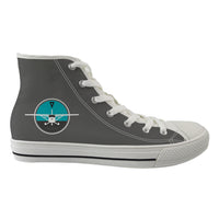 Thumbnail for Cessna & Gyro Designed Long Canvas Shoes (Men)