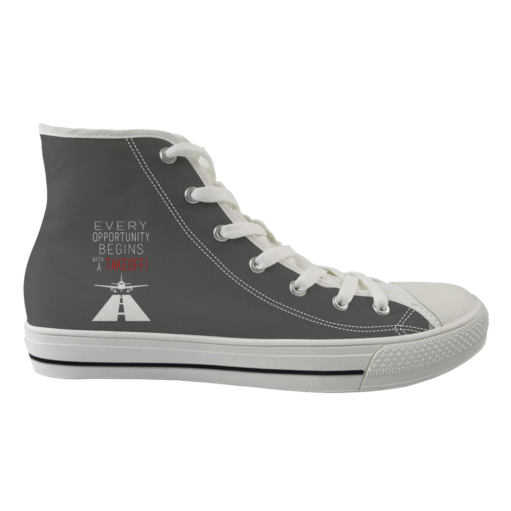 Every Opportunity Designed Long Canvas Shoes (Men)