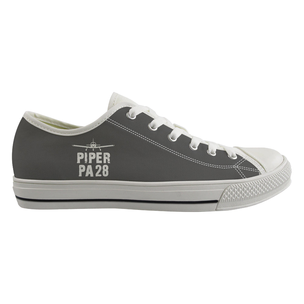 Piper PA28 & Plane Designed Canvas Shoes (Women)