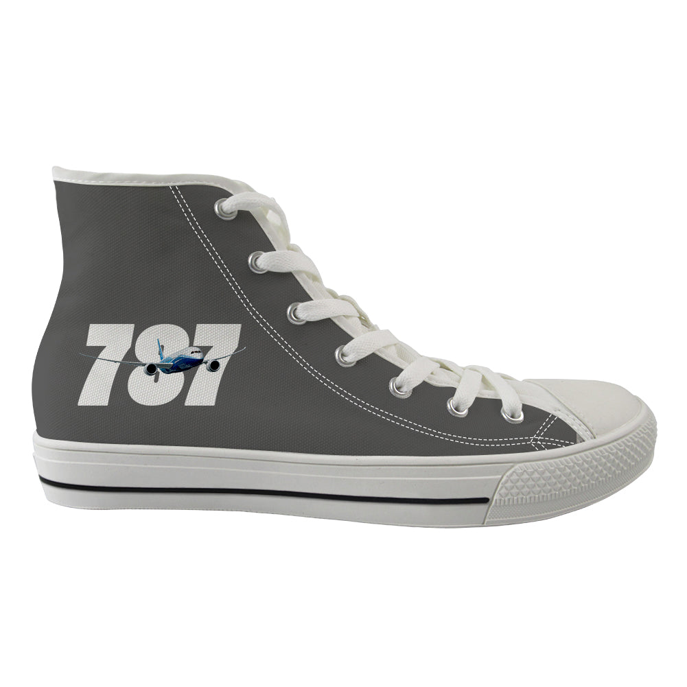 Super Boeing 787 Designed Long Canvas Shoes (Men)