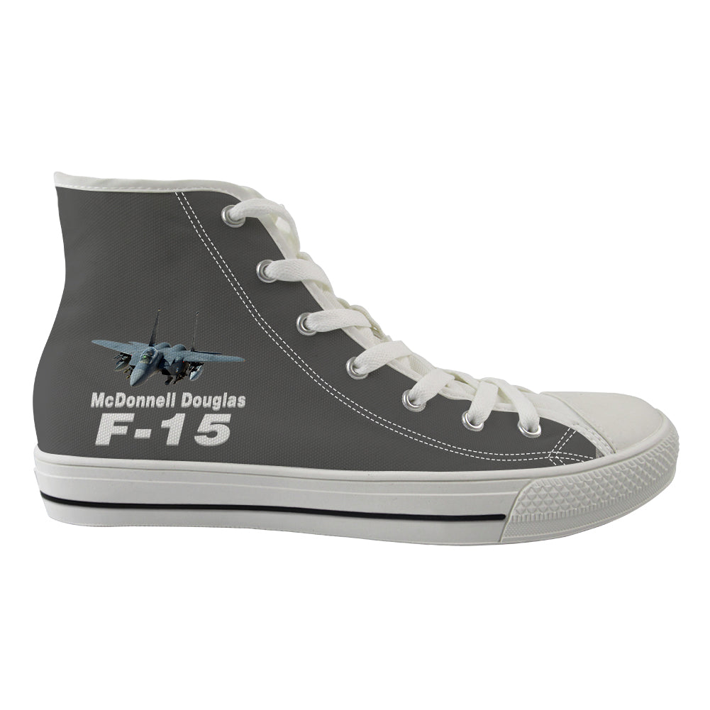 The McDonnell Douglas F15 Designed Long Canvas Shoes (Men)