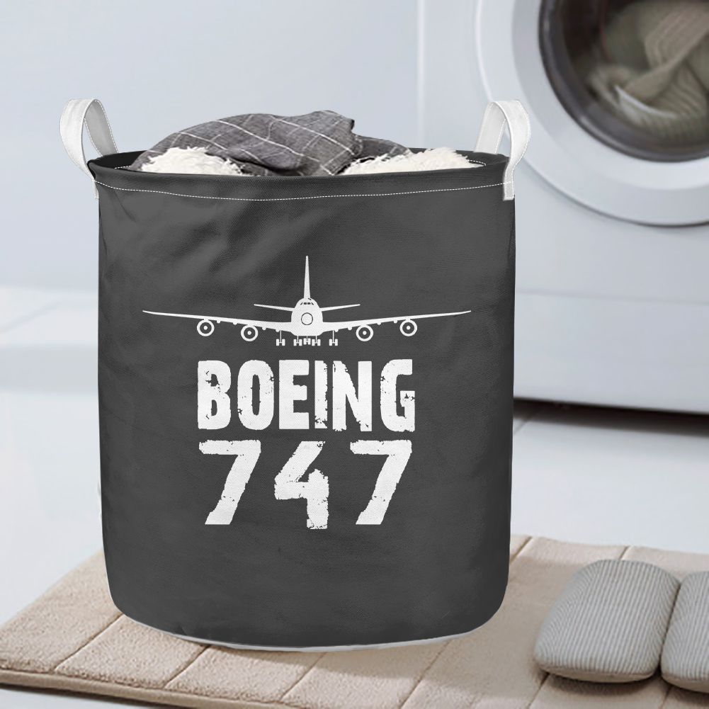 Boeing 747 & Plane Designed Laundry Baskets