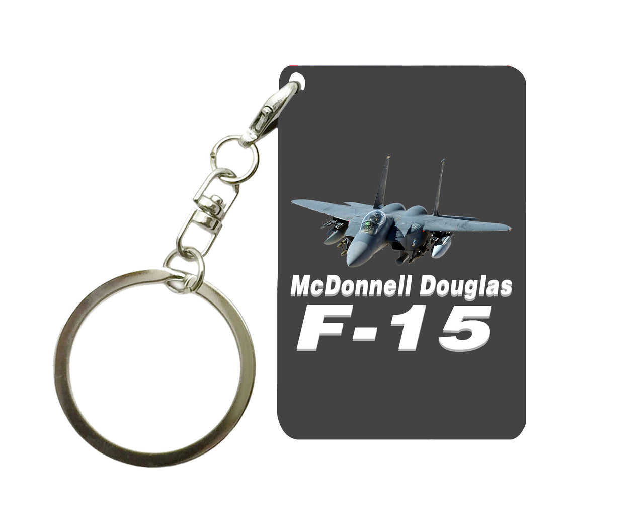 The McDonnell Douglas F15 Designed Key Chains