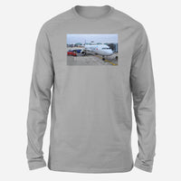 Thumbnail for American Airlines A321 Designed Long-Sleeve T-Shirts