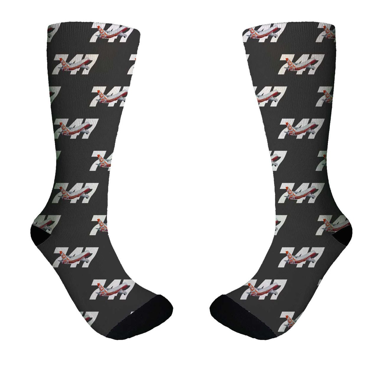 Super Boeing 747 Intercontinental Designed Socks