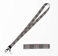 Thumbnail for I Fix Airplanes Designed Lanyard & ID Holders