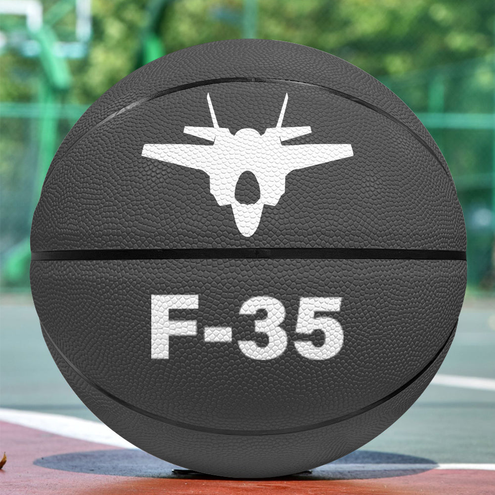 Lockheed Martin F-35 Lightning II Silhouette Designed Basketball